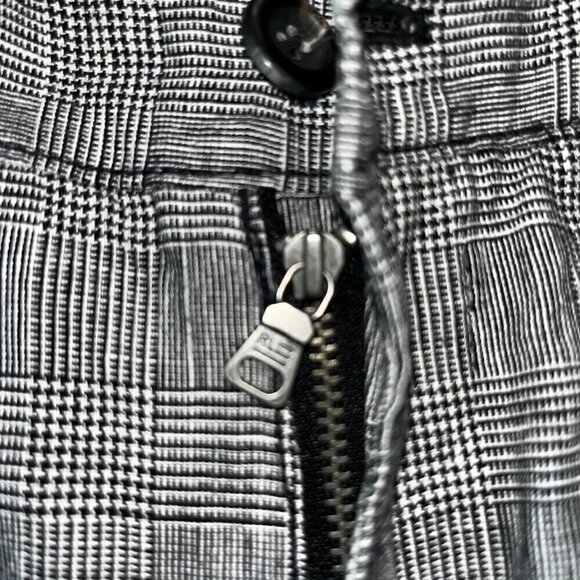 Rare Vintage RALPH LAUREN POLO JEANS CO. 100% Linen Glen Plaid Cropped Pants 8 - Picture 11 of 11